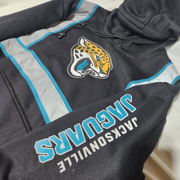 Jacksonville Jaguars NFL Hoodie with Reflective Striping – Men’s 2XL - Picture 3 of 8